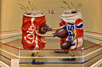 GUERRA PUBLICITARIA ENTRE COCA-COLA Y PEPSI